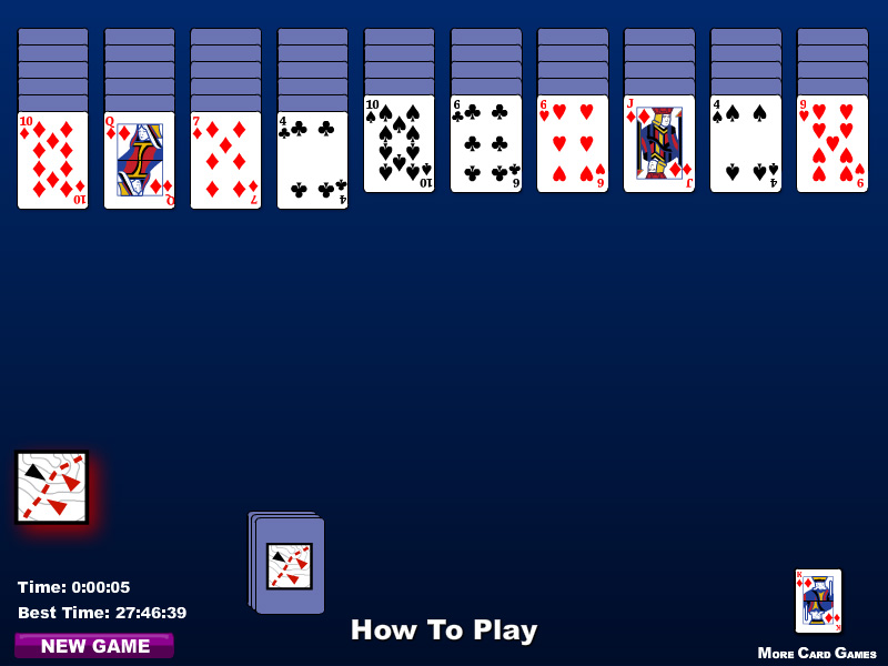 Spider Solitaire Cards Games